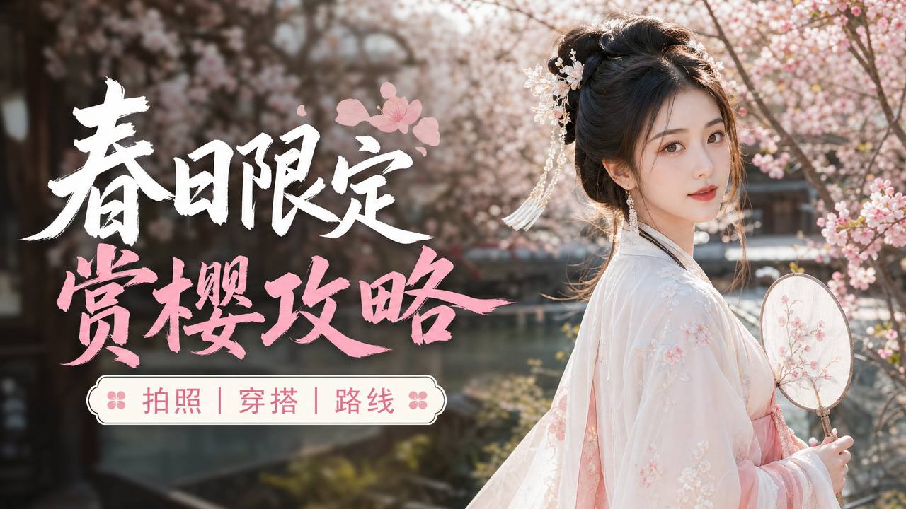sm任务视频-汉服美女写真视频拍摄教程
